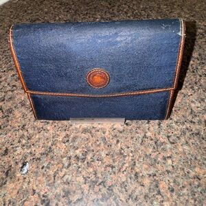 Hunting world Navy and Brown Men's Wallet (rehab)